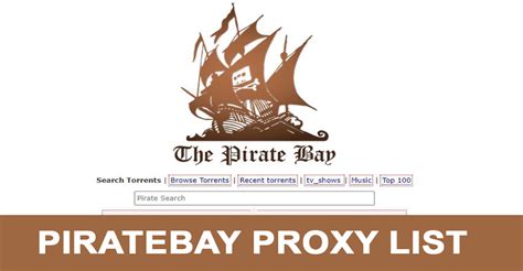 pirate bay proxy|The Pirate Bay Proxy List [Working Options in 2024] .